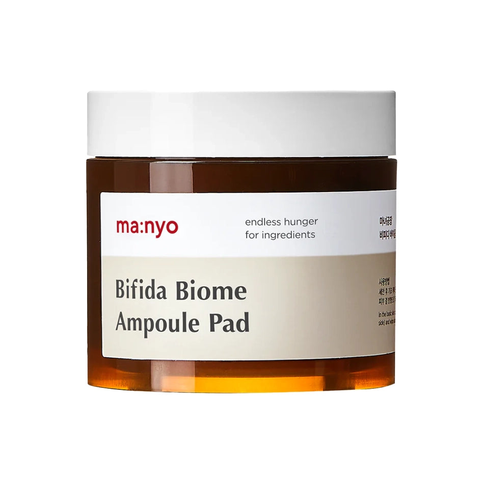 Mitrinoši spilventiņi ar bifido kompleksu Manyo Bifida Biome Ampoule Pad