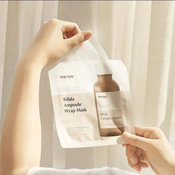 Hidrogela maska ar bifidobaktērijām Manyo Bifida Ampoule Wrap Mask