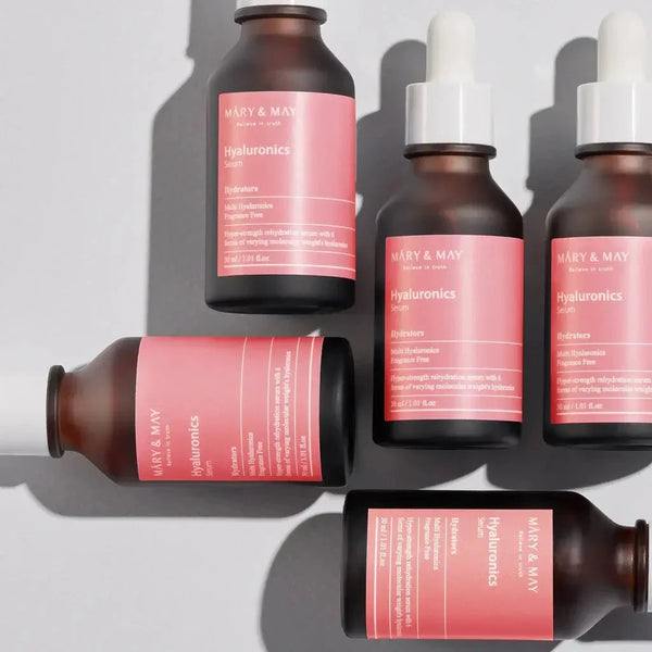 Serums ar zemas molekulmasas hialuronskābi Mary&May Multi Hyaluronics Serum