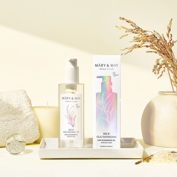 Hidrofīlā eļļa ar rīsu ekstraktu Mary&May Rice Glutathione LHA Cleansing Oil