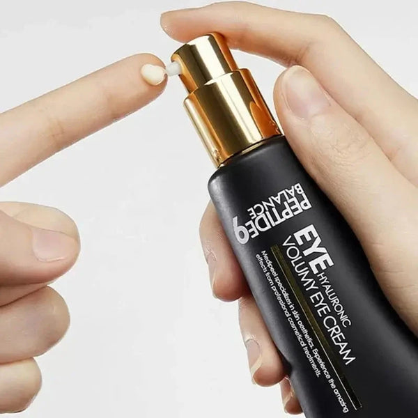 Pretnovecošanas krēms priekš acu plakstiņiem ar peptīdiem Medi-Peel Peptide Balance 9 Eye Hyaluronic Volumy Eye Cream