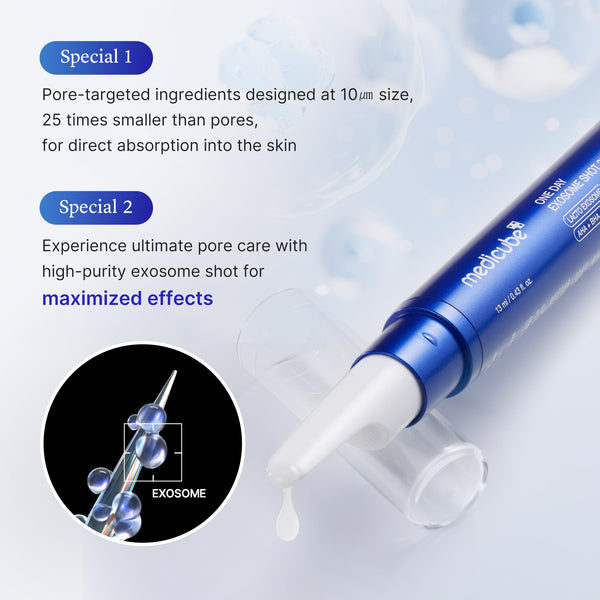 Medicube One Day Exosome Shot Pore Ampoule 25000