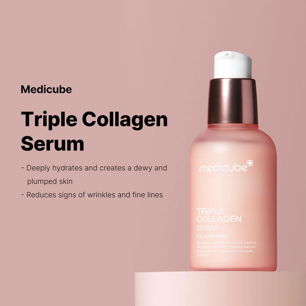Nostiprinošs serums sejai Medicube Triple Collagen Serum 4.0