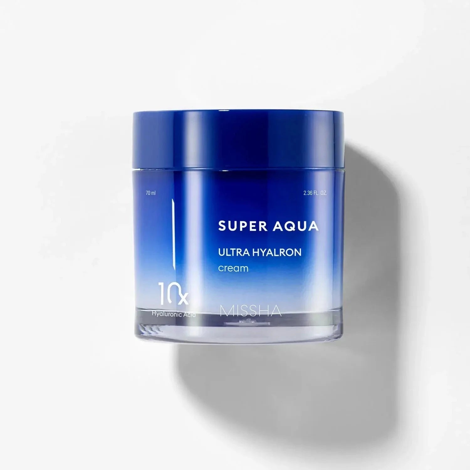 Ultramitrinošs krēms ar 10 hialuronskābes veidiem Missha Super Aqua Ultra Hyalron Cream