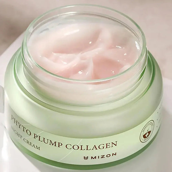 Barojošs nakts krēms ar fitokolagēnu Mizon Phyto Plump Collagen Night Cream