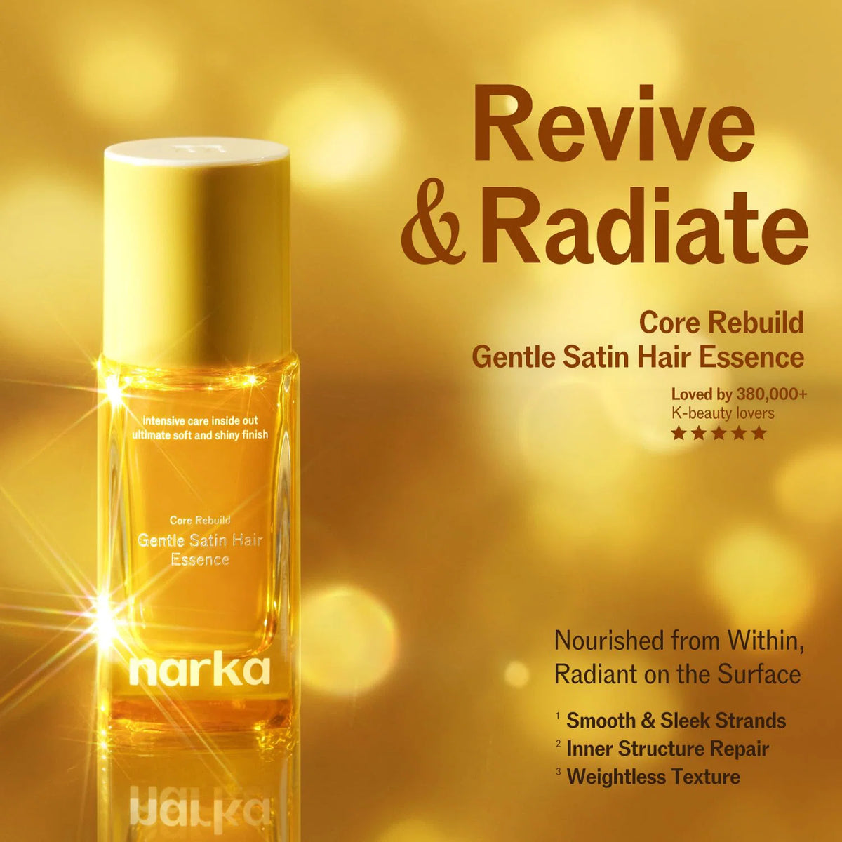 Narka Core Rebuild Gentle Shine Hair Essence
