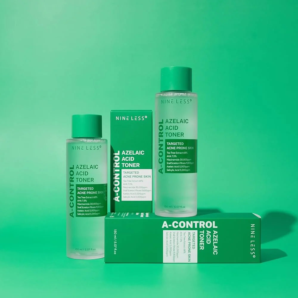 Toniks ar azelītskābi Nine Less A-Control Azelaic Acid Toner