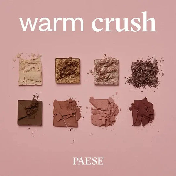 Acu ēnu palete Paese Warm Crush Eyeshadow Palette