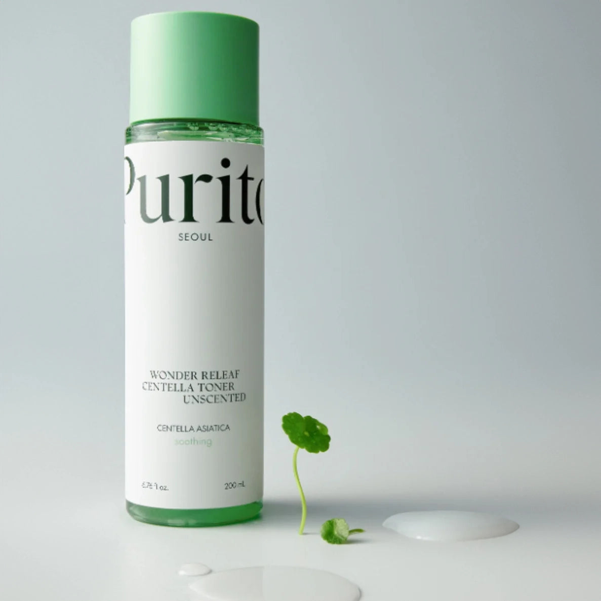 Nomierinošs sejas toniks jutīgai ādai Purito Wonder Releaf Centella Unscented Toner