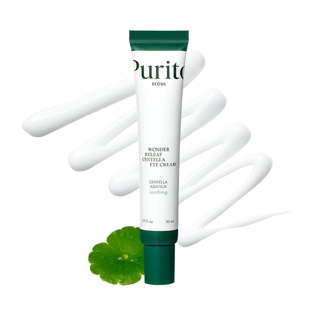 Liftinga krēms ādai ap acīm ar peptīdiem un Gotu kolu Purito Wonder Releaf Centella Eye Cream