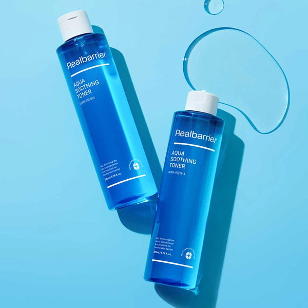 Nomierinošs toniks ādas mitrināšanai Real Barrier Aqua Soothing Toner