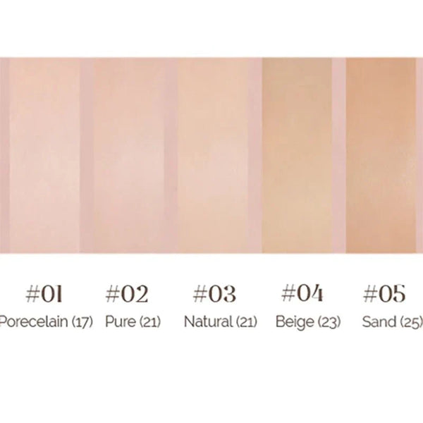 Gaisīgs ādu mitrinošs kušons Rom&nd Bare Water Cushion