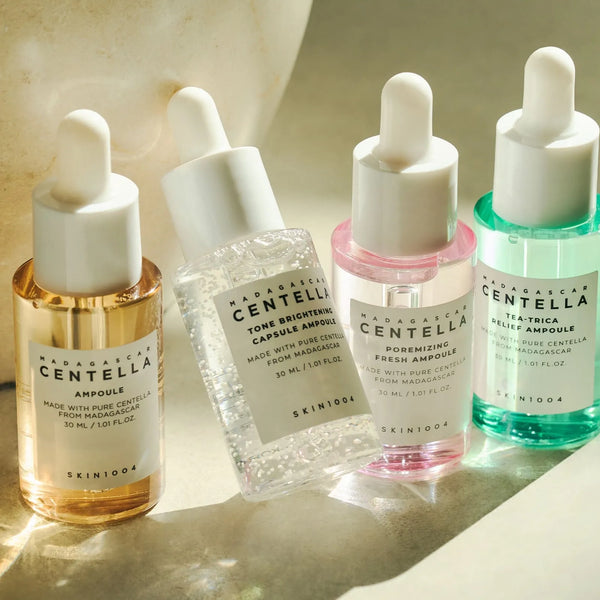 Serumu komplekts ar centellu SKIN1004 Madagascar Centella Ampoule Kit
