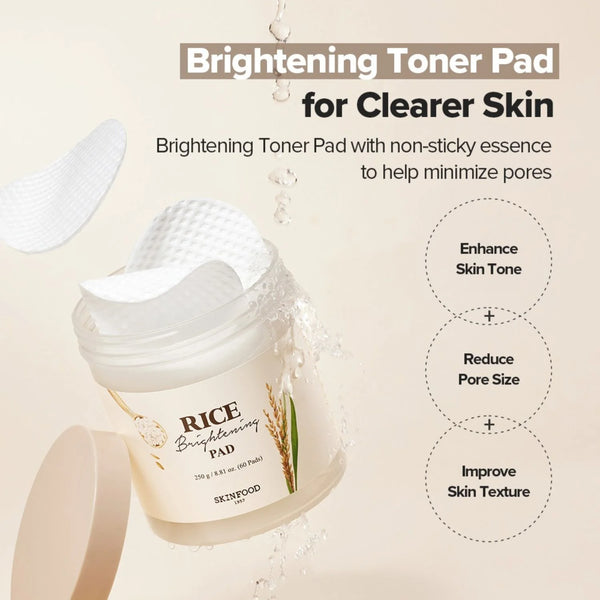 Skinfood Rice Brightening Pad