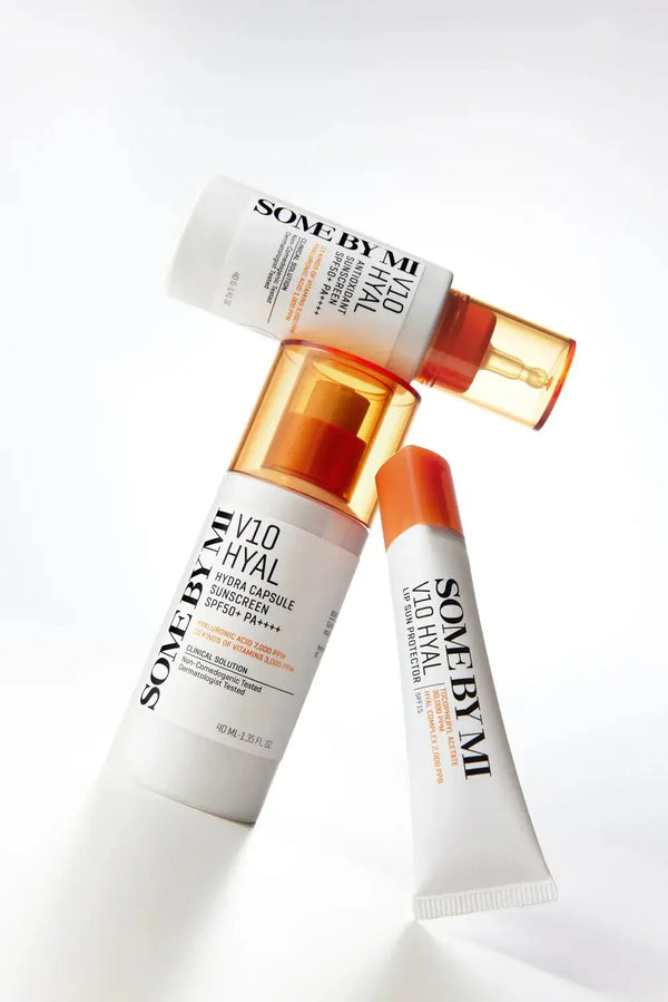 Saules aizsargkrēms ar antioksidantiem Some By Mi V10 Hyal Antioxidant Sunscreen SPF50+ PA++++