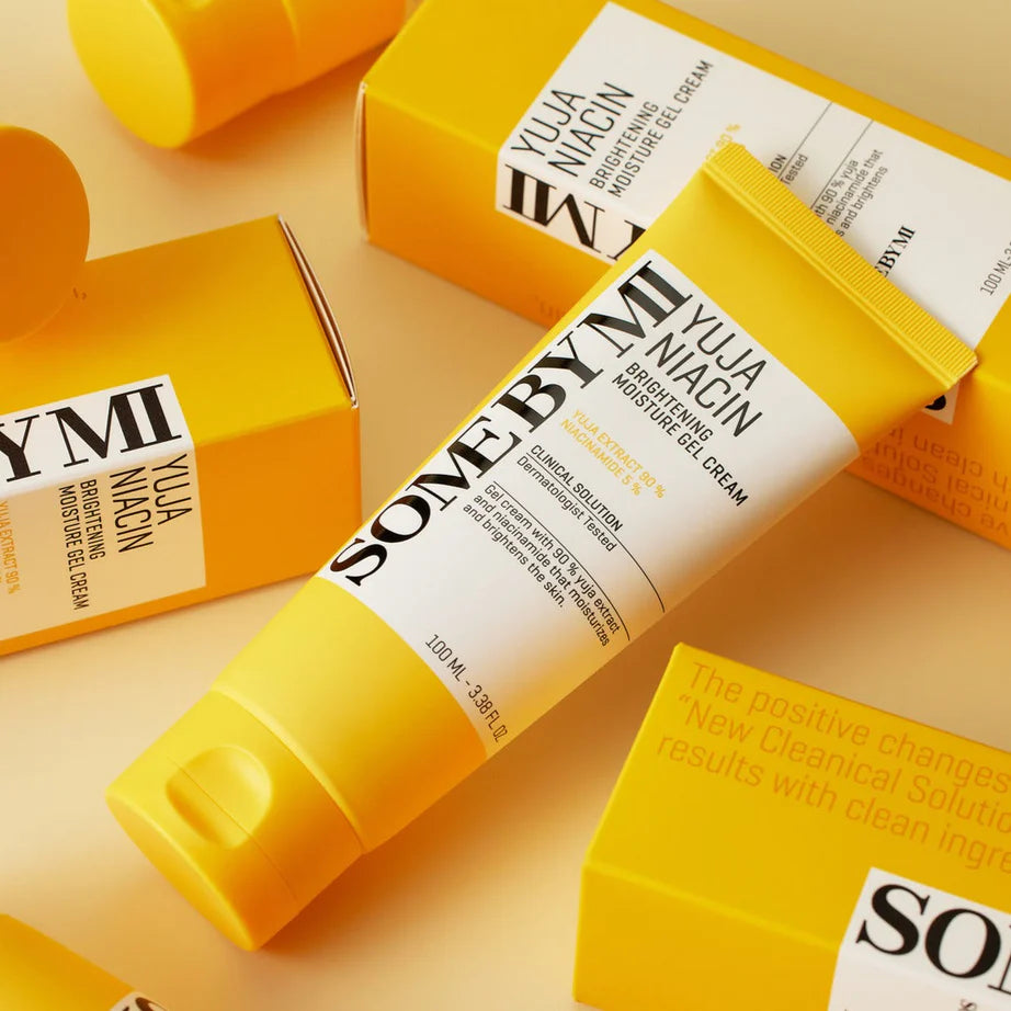 Krēms-gels ar yuzu priekš toņa izlīdzināšanai Some By Mi Yuja Niacin Brightening Moisture Gel Cream