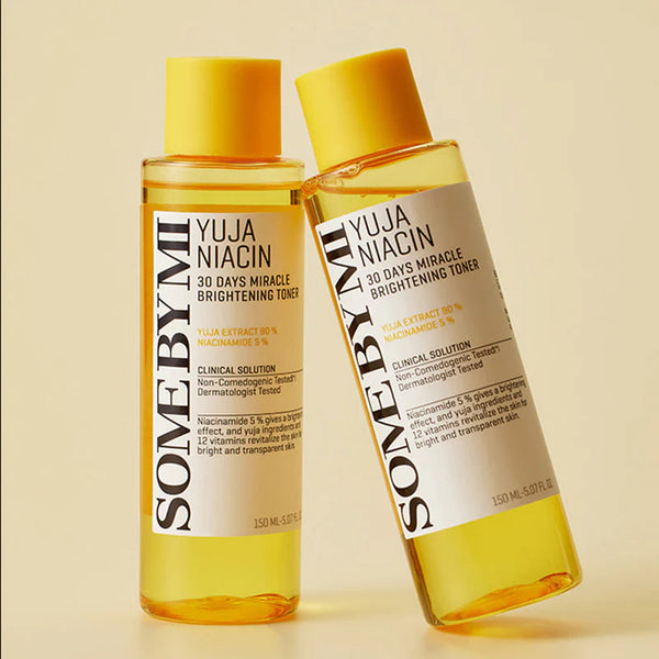 Toniks ar yuzu priekš mirdzošas ādas Some By Mi Yuja Niacin Miracle Brightening Toner