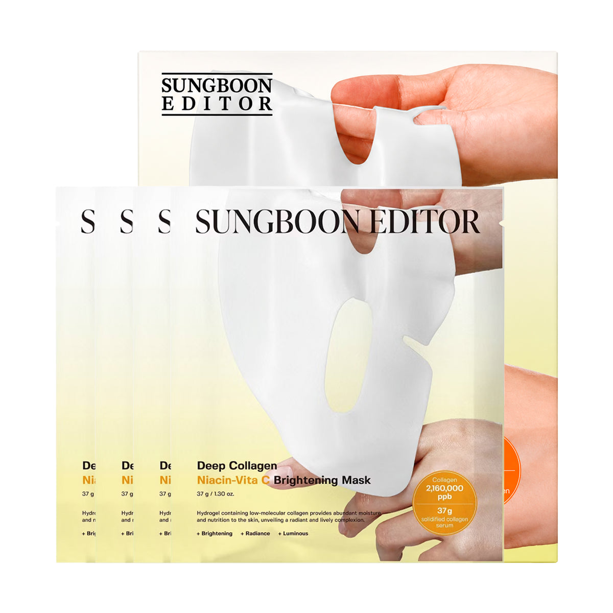 Sungboon Editor Deep Collagen Niacin Vita C Brightening Mask