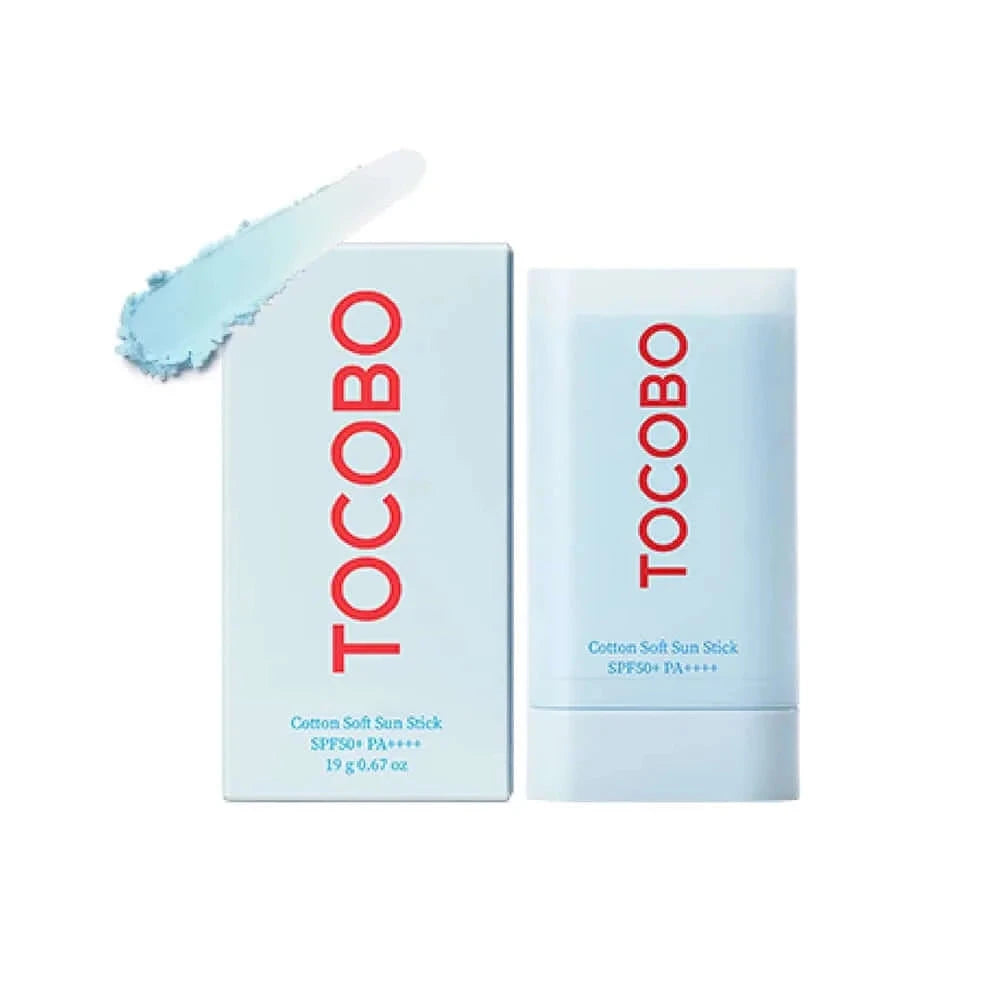 Saules aizsargzīmulis TOCOBO COTTON SOFT SUN STICK SPF50+ PA++++