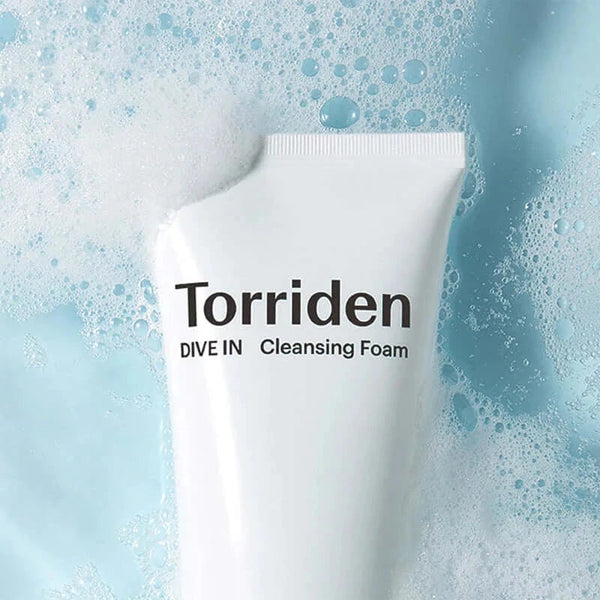 Attīrošās putiņas ar hialuronskābi Torriden DIVE-IN Low Molecular Hyaluronic Acid Cleansing Foam