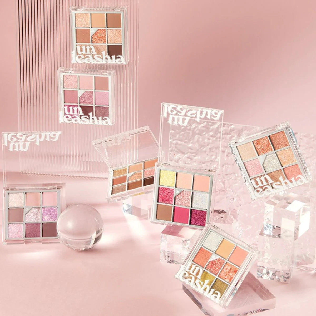 Acu ēnu palete ar gliteriem Unleashia Glitterpedia Eye Palette