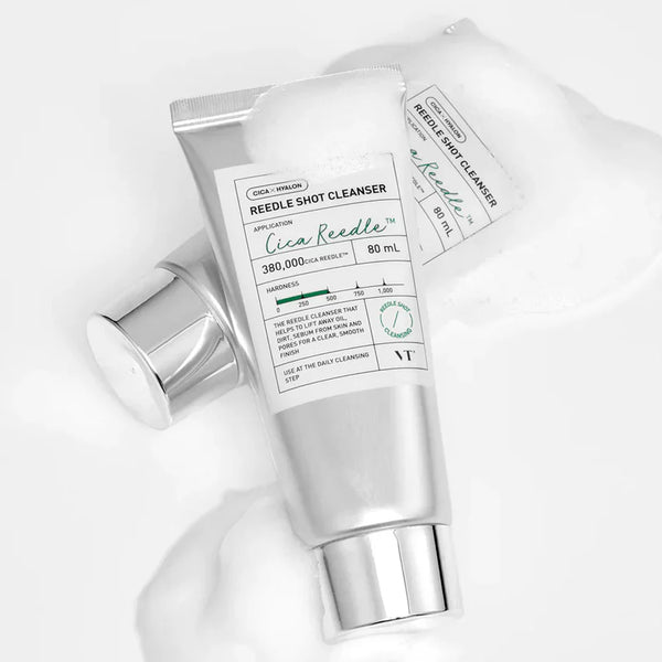 Putiņas dziļai ādas attīrīšanai ar mikroadatām VT Cosmetics Reedle Shot Cleanser