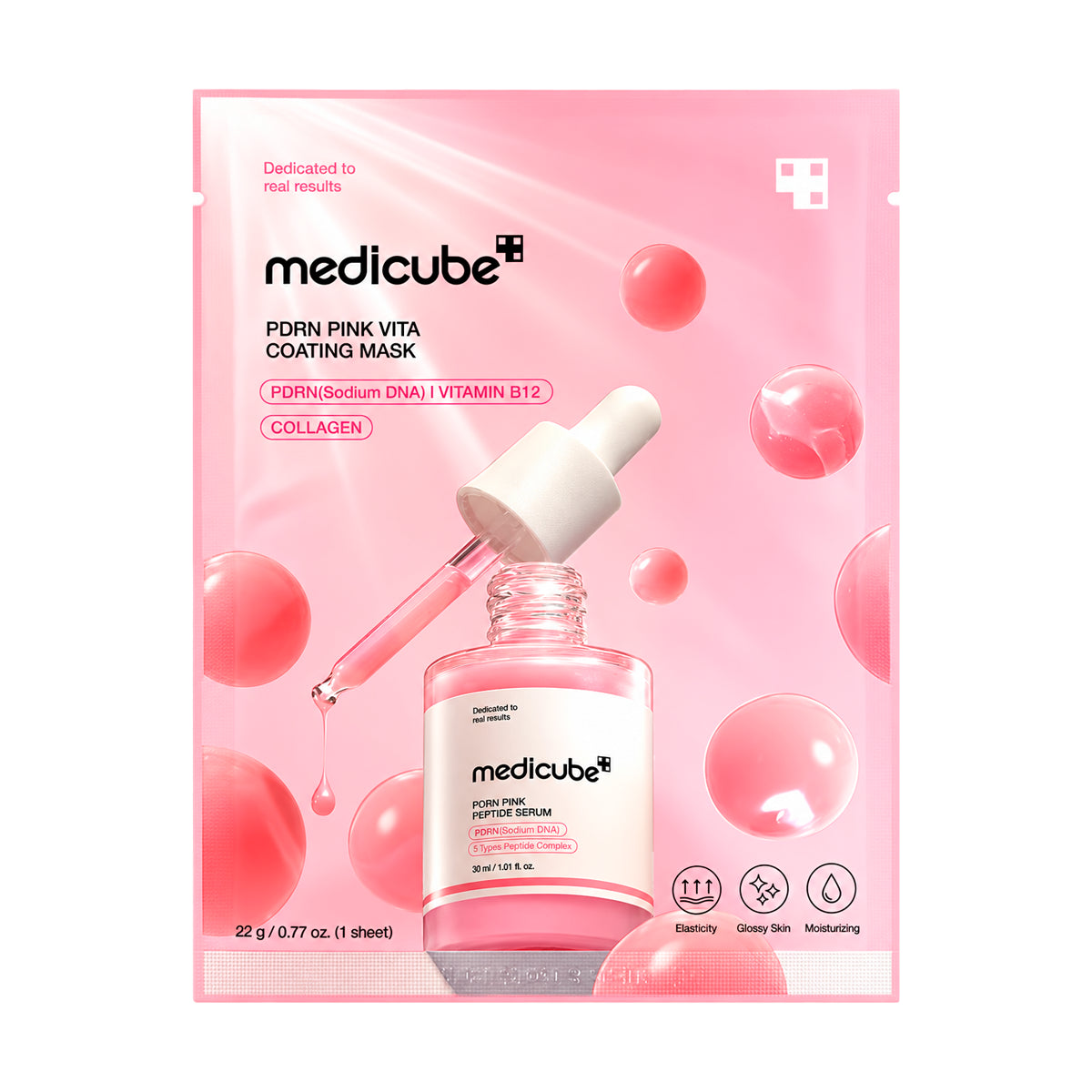 Medicube PDRN Pink Vita Coating Mask