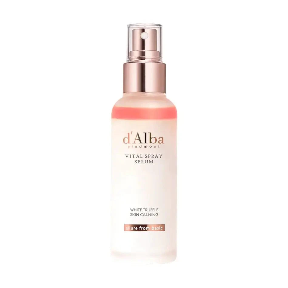 Nomierinošs izsmidzināmais serums ar baltām trifelēm d'Alba White Truffle Vital Spray Serum