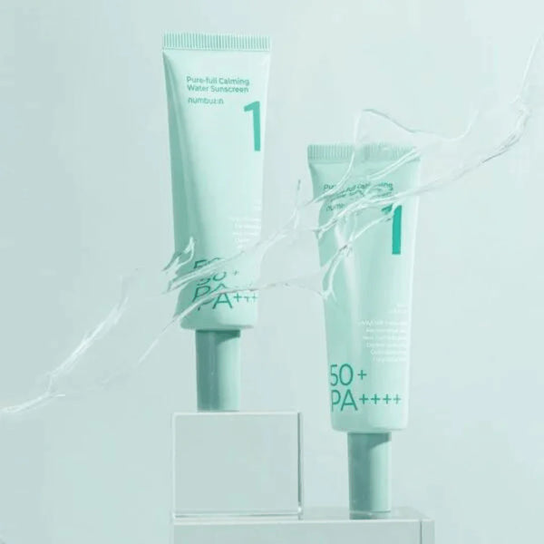 Gaisīga un nomierinoša saules aizsargesence numbuzin No.1 Clear Filter Sun Essence SPF50+ PA++++