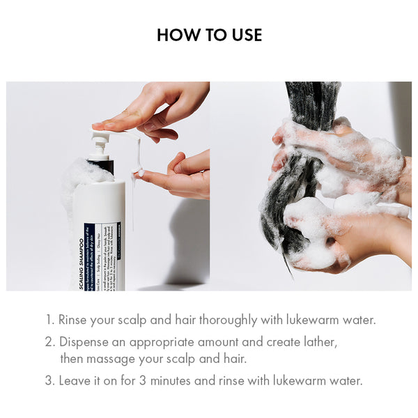 Pīlinga šampūns matu spēcināšanai Dr. Ceuracle Scalp DX Scaling Shampoo