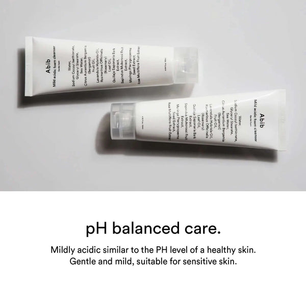 Maigas putiņas sejas mazgāšanai Abib Mild Acidic Foam Cleanser Gentle Foam