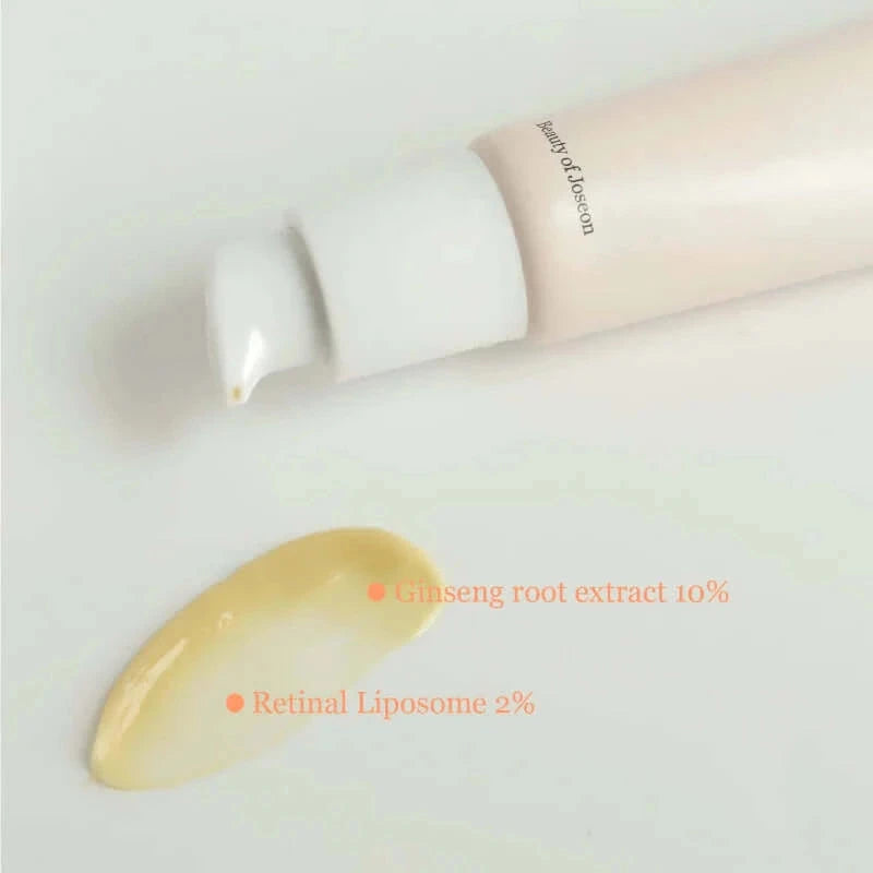 Krēms ādai ap acīm ar žeņšeņu un retinālu Beauty Of Joseon Revive Eye Serum Ginseng + Retinal
