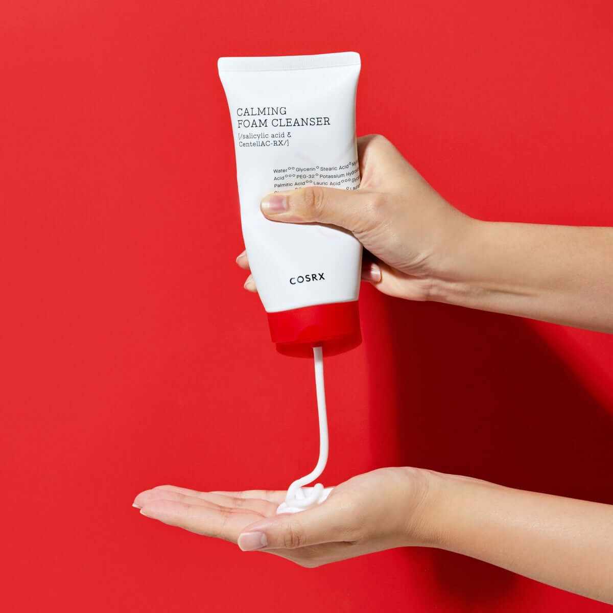 Nomierinošas putiņas problemātiskai ādai COSRX AC Collection Calming Foam Cleanser