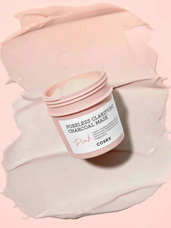 Attīroša krēmveida maska COSRX Poreless Clarifying Charcoal Mask Pink