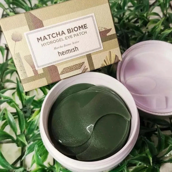 Atjaunojoši hidrogela plāksteri ar probiotiķiem Heimish Matcha Biome Active Hydrogel Eye Patch