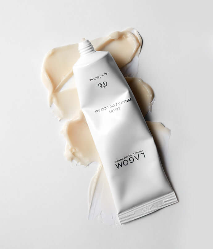Nomierinošs aizsargbarjeras krēms ar centellu Lagom Cellus Sensitive Cica Cream