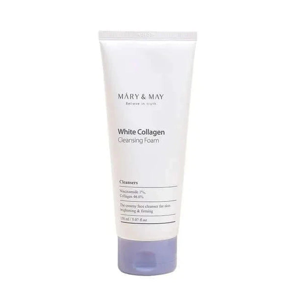 Attīrošas putas ar kolagēnu MARY&MAY White Collagen Cleansing Foam