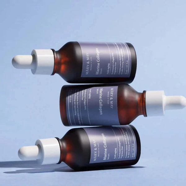 Pretnovecošanās ampula ar 95% kolagēna Mary&May Marine Collagen Serum