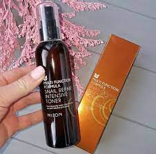 Atjaunojošs toneris ar gliemežu mucīns Mizon Snail Repair Intensive Toner