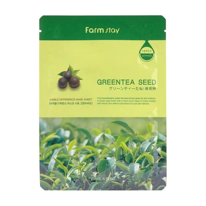 Auduma sejas maska FarmStay Visible Difference Mask Sheet