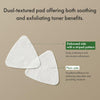 Ar toniku piesūcināti un tējas koku bagātināti spilventiņi problemātiskai ādai Dr. Ceuracle Tea Tree Purifine Toner Pad