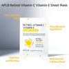 APLB Retinol Vitamin C Vitamin E Sheet Mask