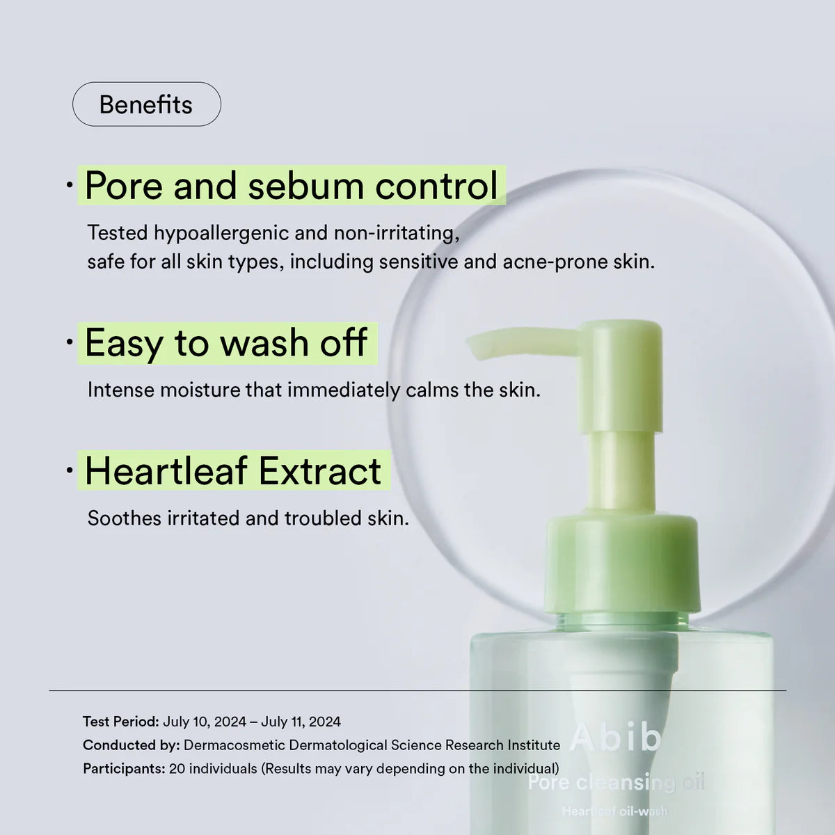 Abib Pore Cleansing Oil Heartleaf Oil-Wash