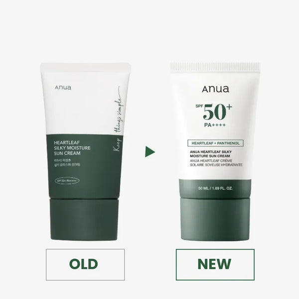 Anua Heartleaf Silky Moisture Sun Cream SPF50+PA++++