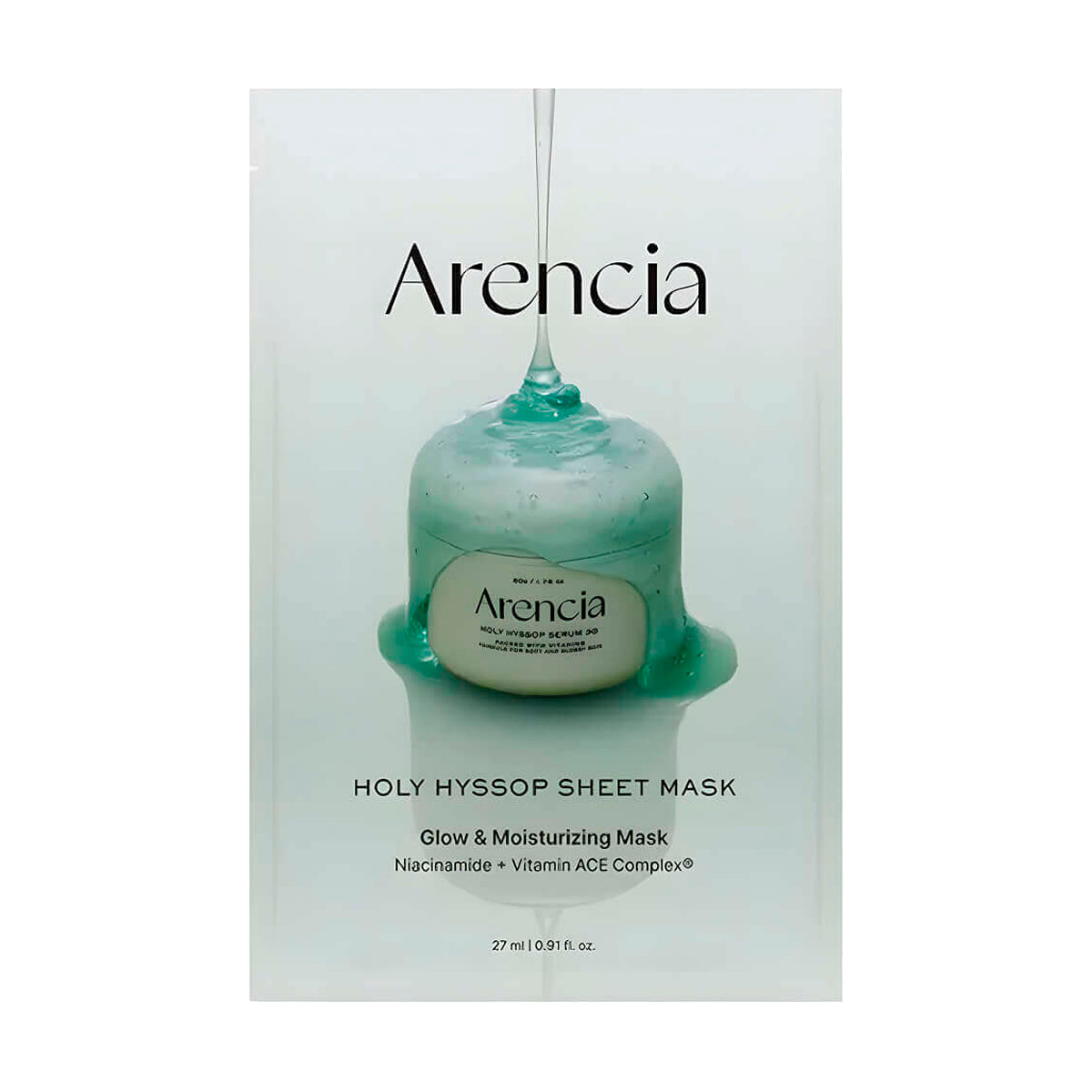 Arencia Holy Hyssop Sheet Mask