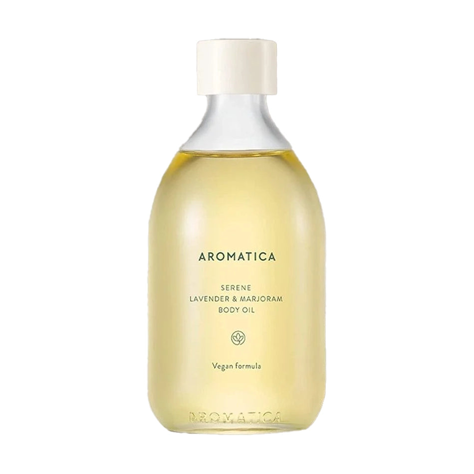 Organiskā eļļa ķermenim ar lavandu un majorānu Aromatica Serene Body Oil Lavender & Marjoram