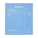Nakts hidrogela maska ar keramīdiem ādas sausuma novēršanai Biodance Hydro Cera-Nol Real Deep Mask