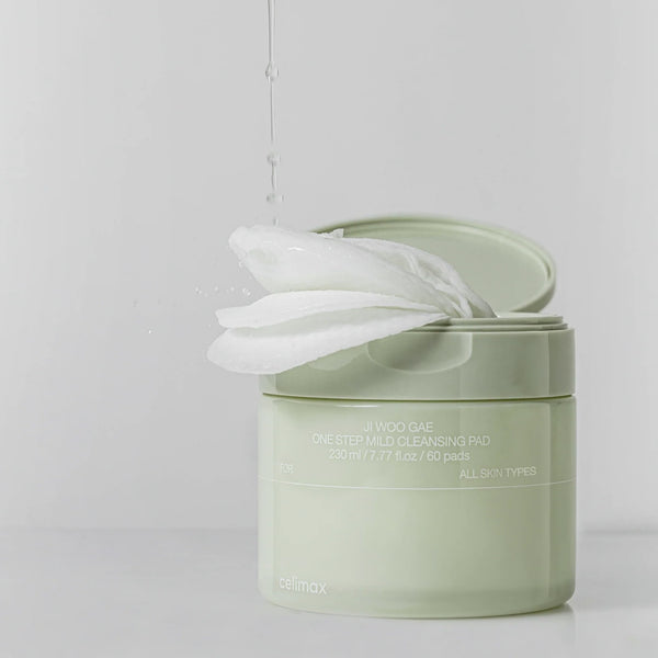 Attīrošie spilventiņi kosmētikas noņemšanai Celimax Ji Woo Gae One Step Mild Cleansing Pad