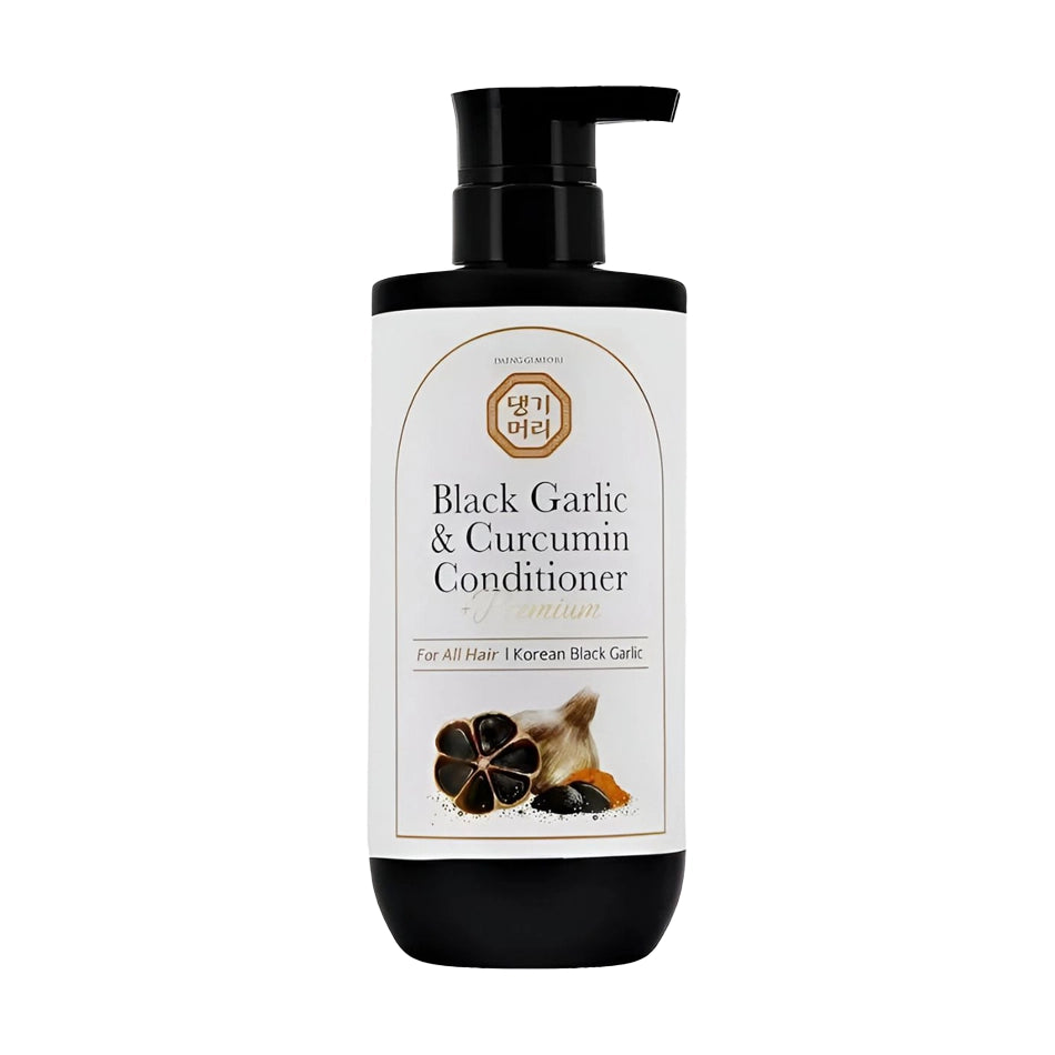 Balzams-maska matiem ar melnā ķiploka un kurkumas ekstraktu Daeng Gi Meo Ri Black Garlic & Curcumin Treatment