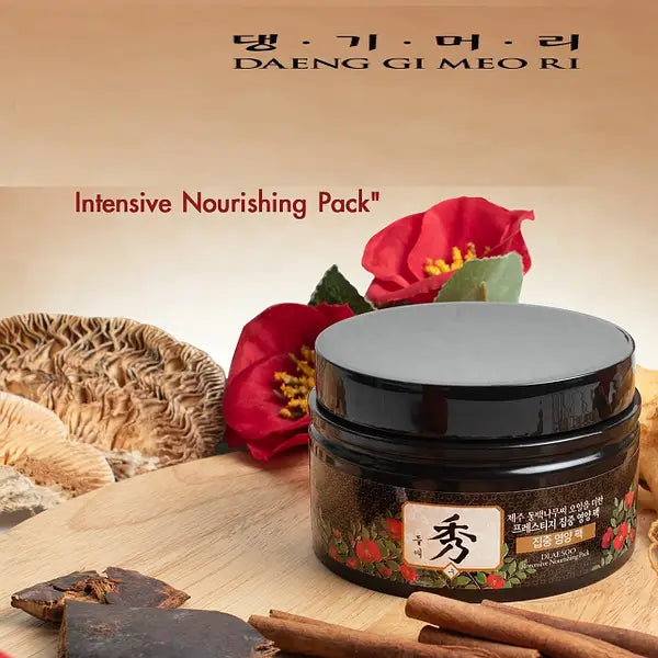 Barojoša maska matu izkrišanas novēršanai Daeng Gi Meo Ri Dlae Soo Intensive Nourishing Pack